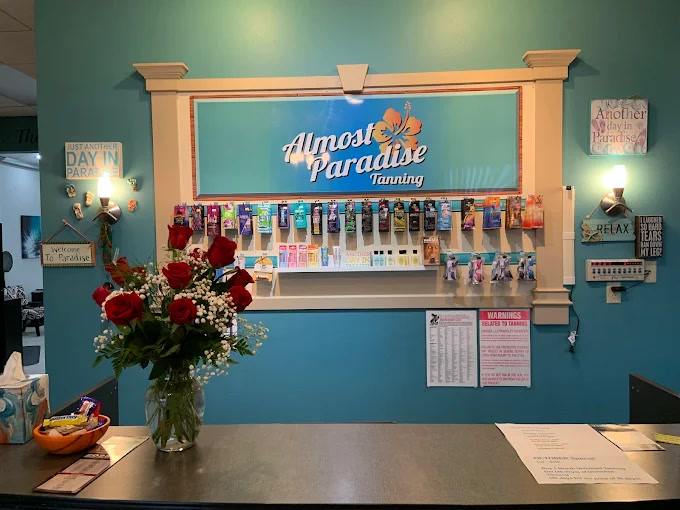 Exterior image of Almost Paradise Tanning